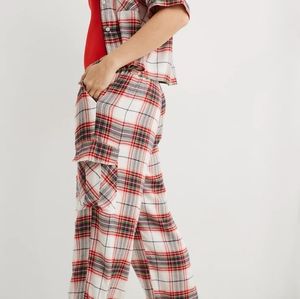 Aerie flannel cargo pajama set